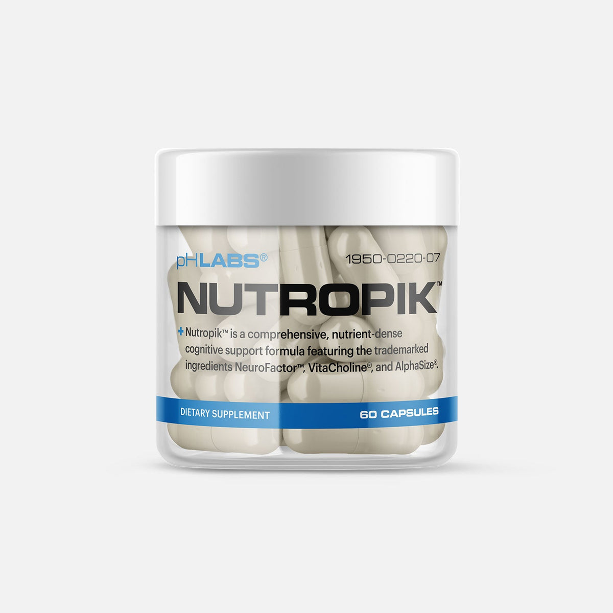 pH Labs Nutropik 60 Capsules supplement