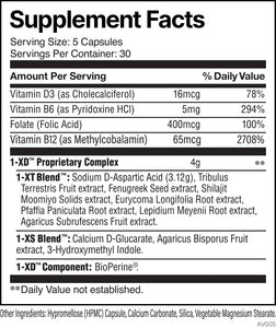 1XD Testosterone Booster (150 Capsules)