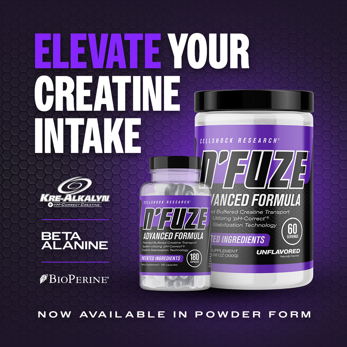 Cellshock Research N'FUZE supplement
