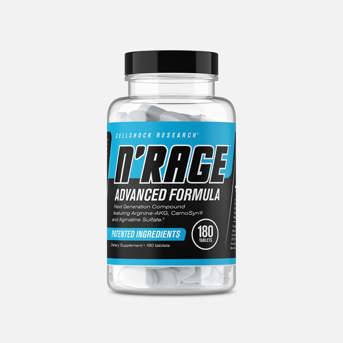 Cellshock Research N'RAGE 180 Tablets supplement