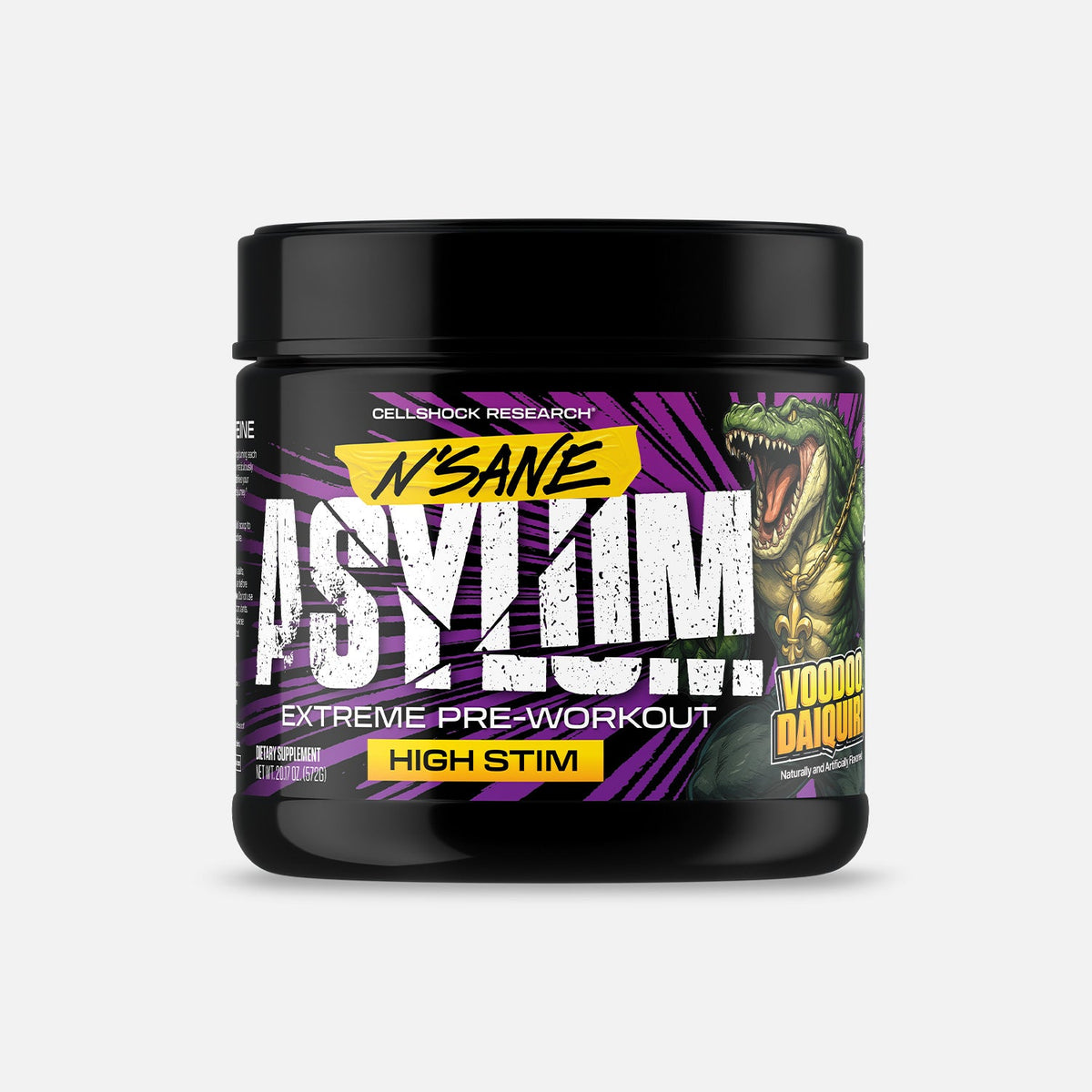 Cellshock Research N'SANE Asylum Voodoo Daiquiri (High Stim) supplement