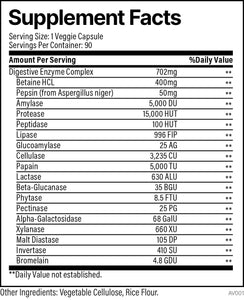 DIGESTIVE ENZYME COMPLEX