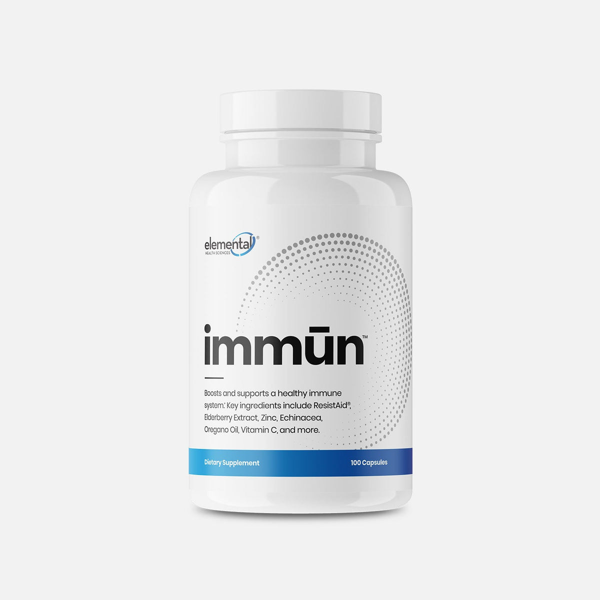 Elemental Health Sciences Immun 100 Capsules supplement