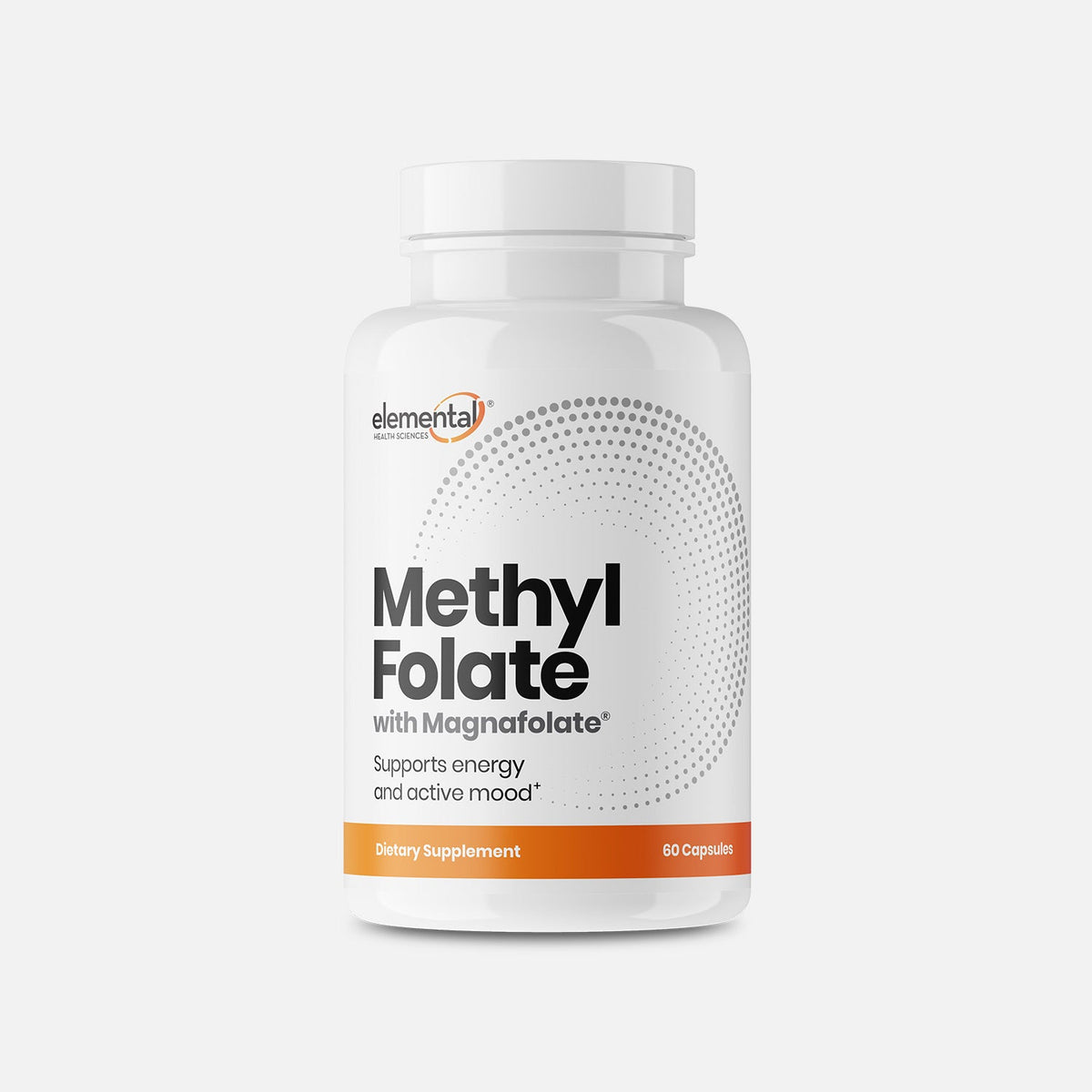 Elemental Health Sciences Methylfolate 60 Capsules supplement