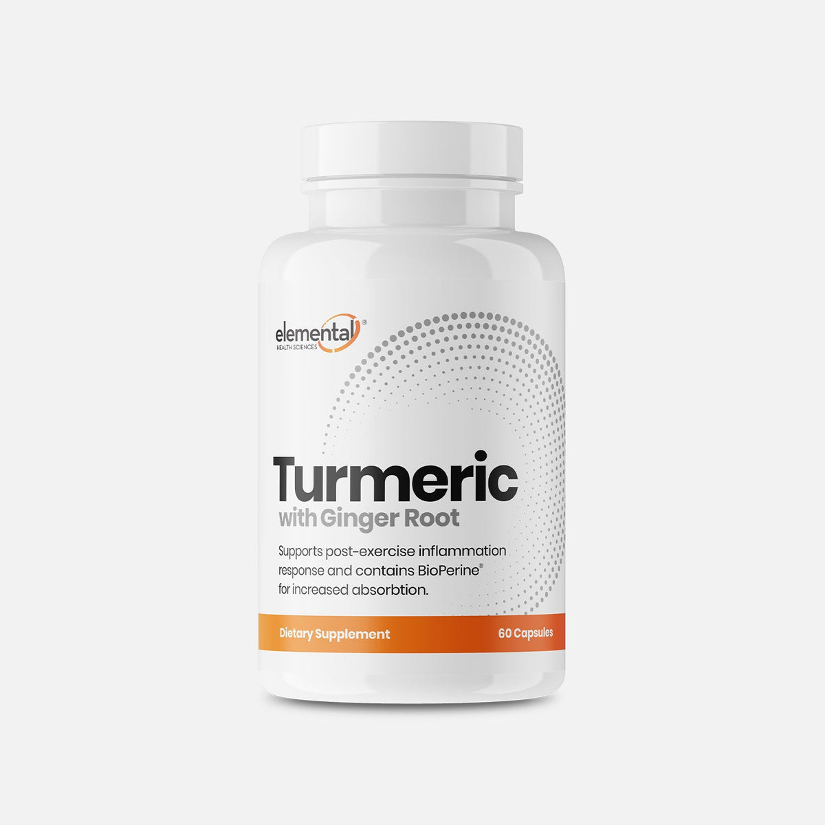 Elemental Health Sciences Turmeric 60 Capsules supplement