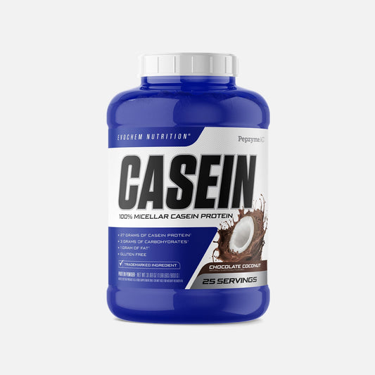 EvoChem Nutrition Casein Chocolate Coconut supplement