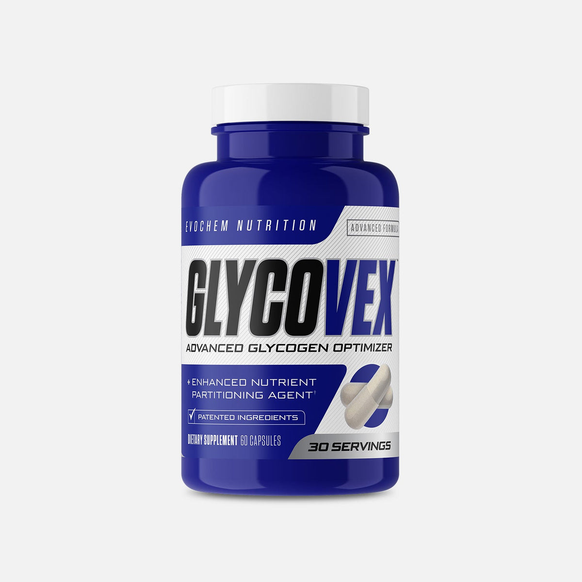 EvoChem Nutrition Glycovex 60 Capsules supplement