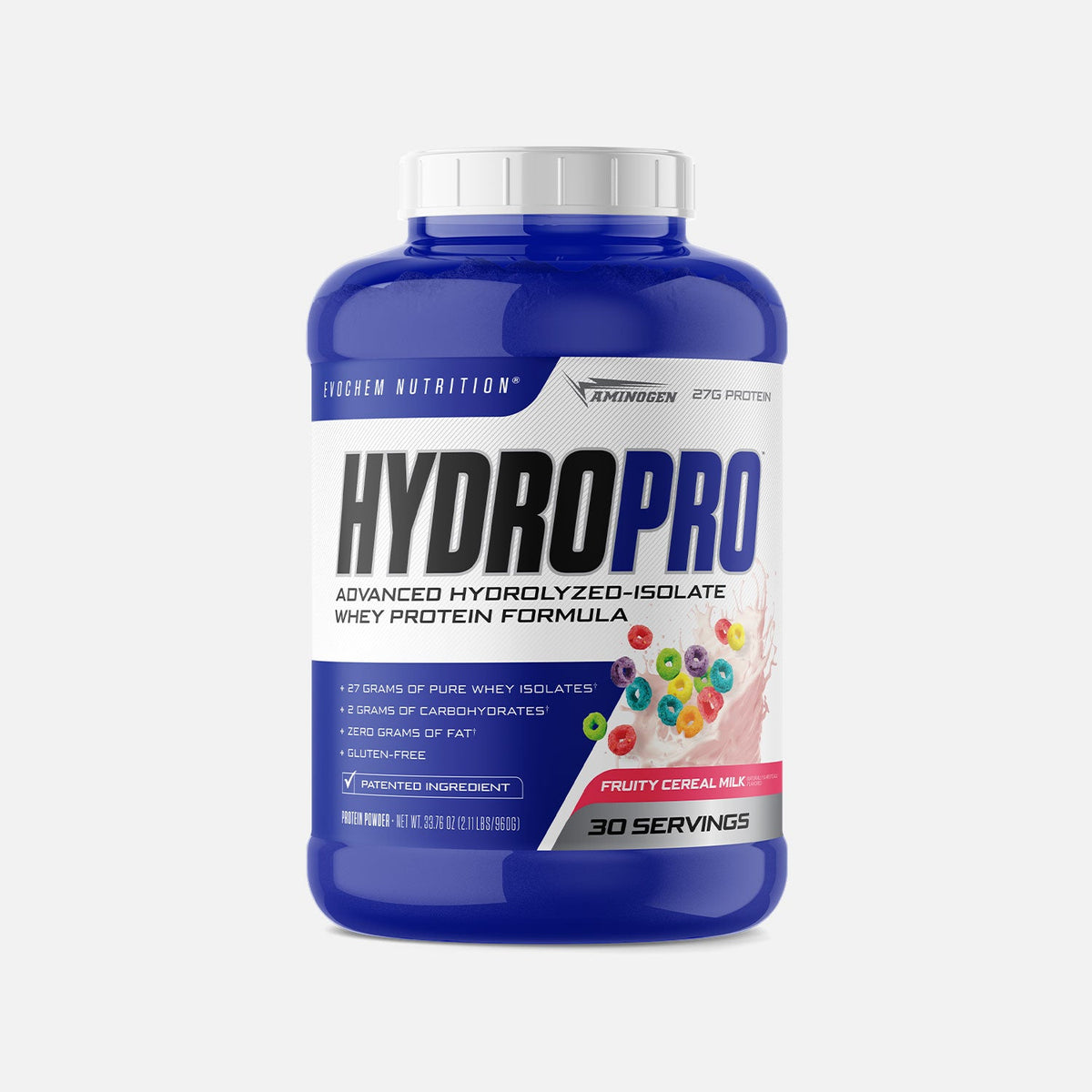 EvoChem Nutrition Hydro-Pro Fruity Cereal Milk (2lb) supplement