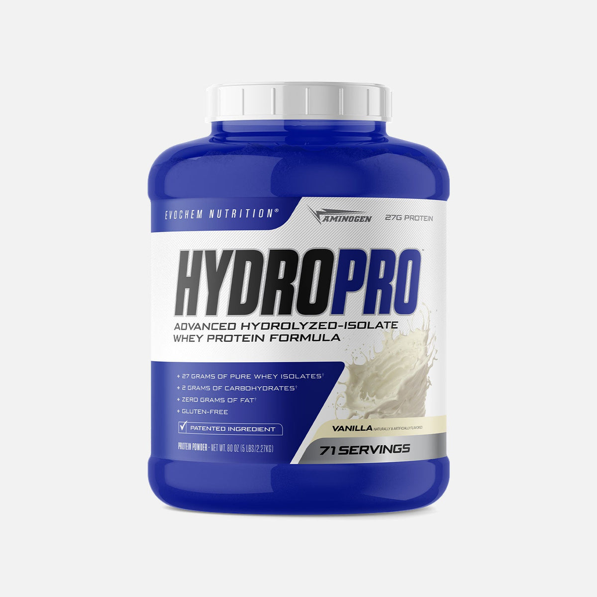 EvoChem Nutrition Hydro-Pro Vanilla (5lb) supplement