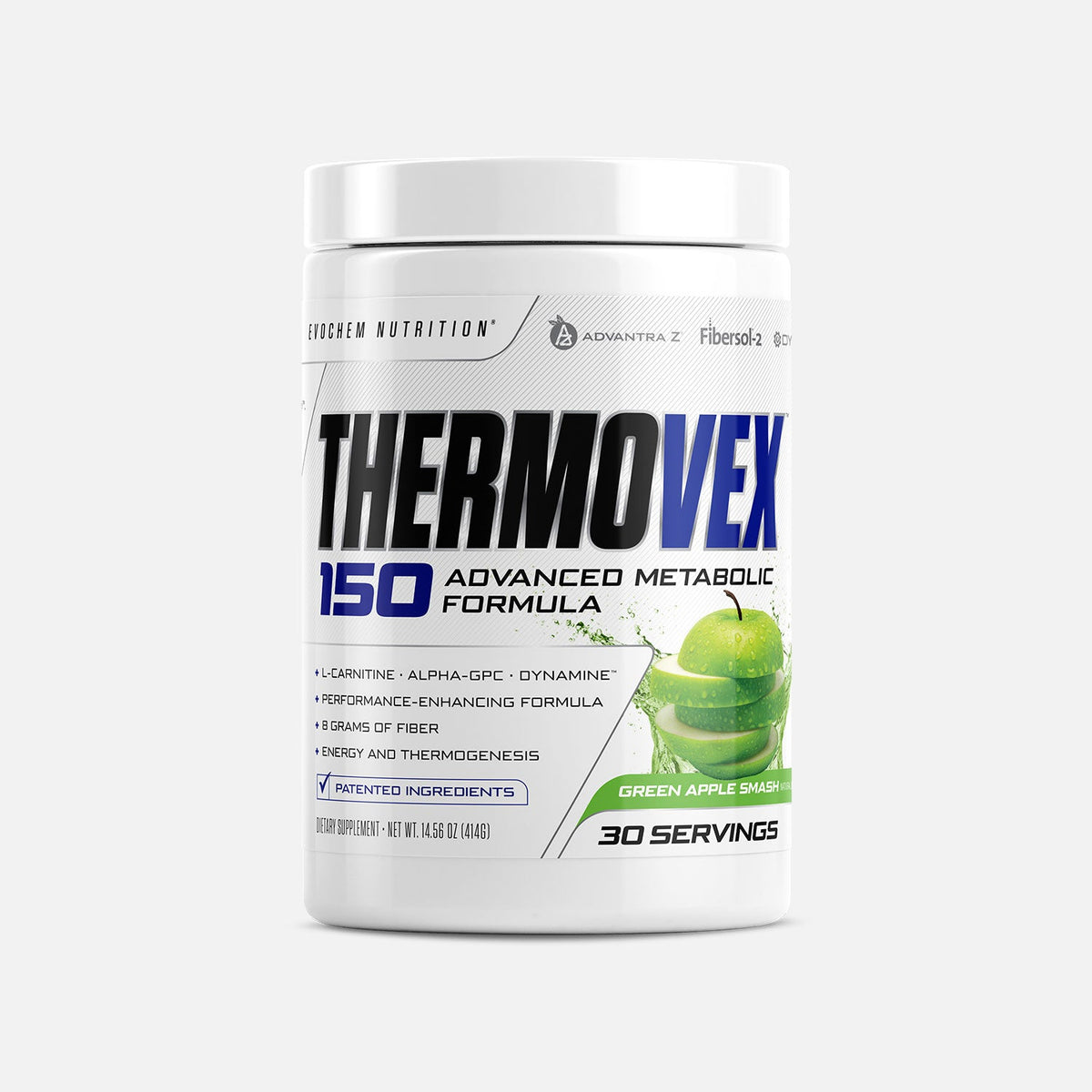 EvoChem Nutrition Thermovex 150 Green Apple Smash supplement