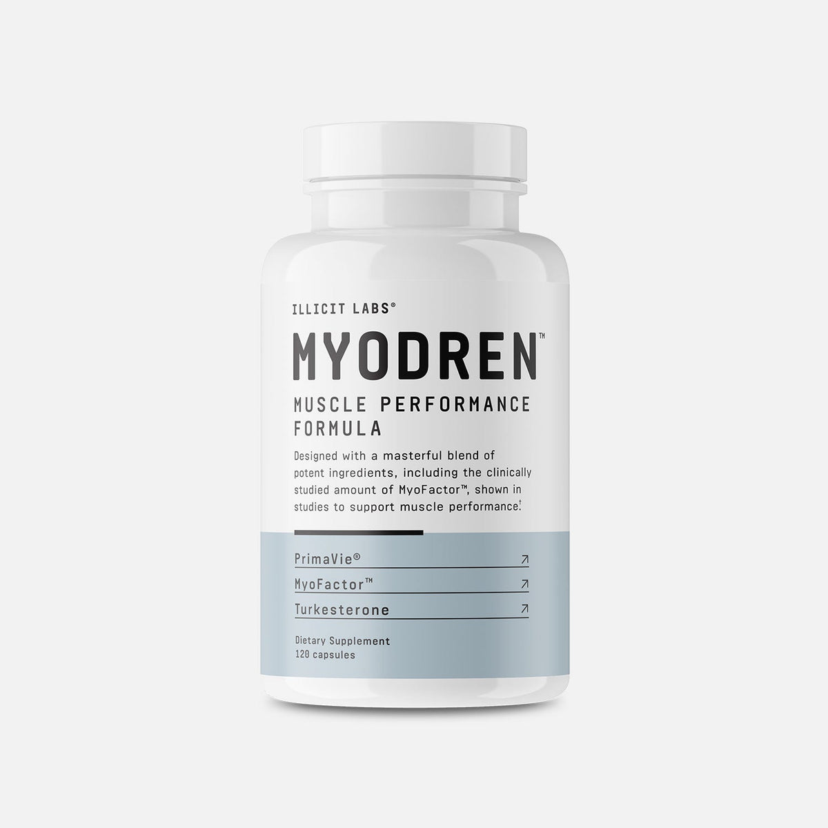 Illicit Labs Myodren 120 Capsules supplement