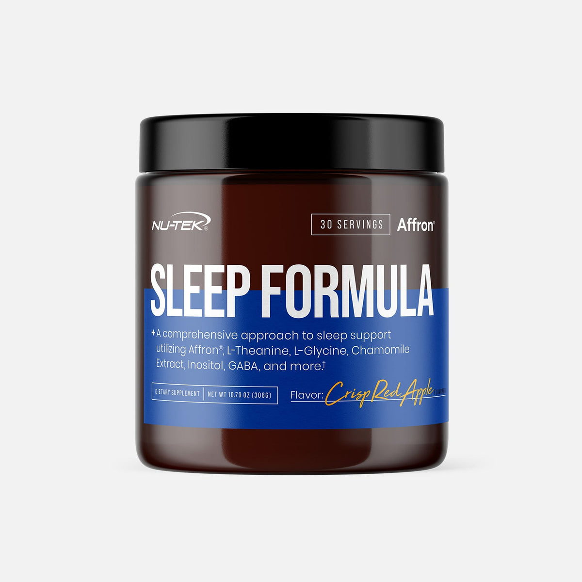NU-TEK Nutrition Sleep Formula Crisp Red Apple supplement