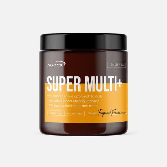 NU-TEK Nutrition Super Multi+ Tropical Fusion supplement