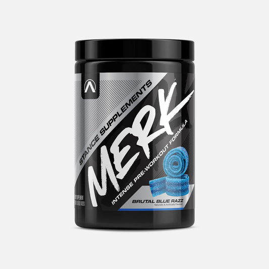 Stance Supplements MERK Brutal Blue Razz supplement