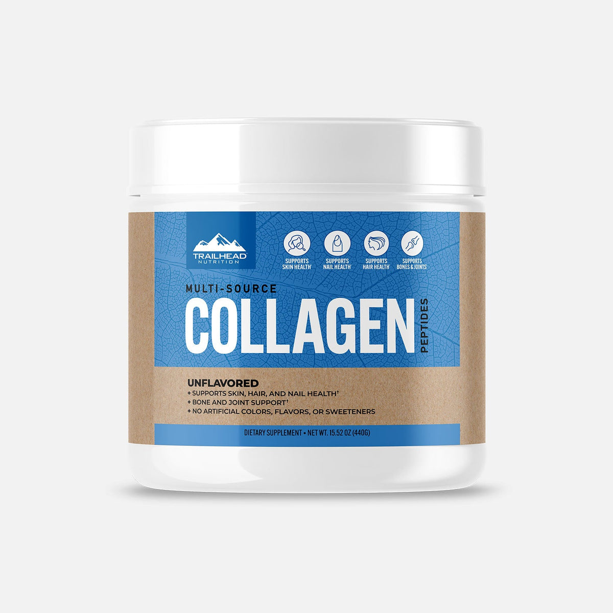 Trailhead Nutrition Multi-Source Collagen Peptides Unflavored supplement