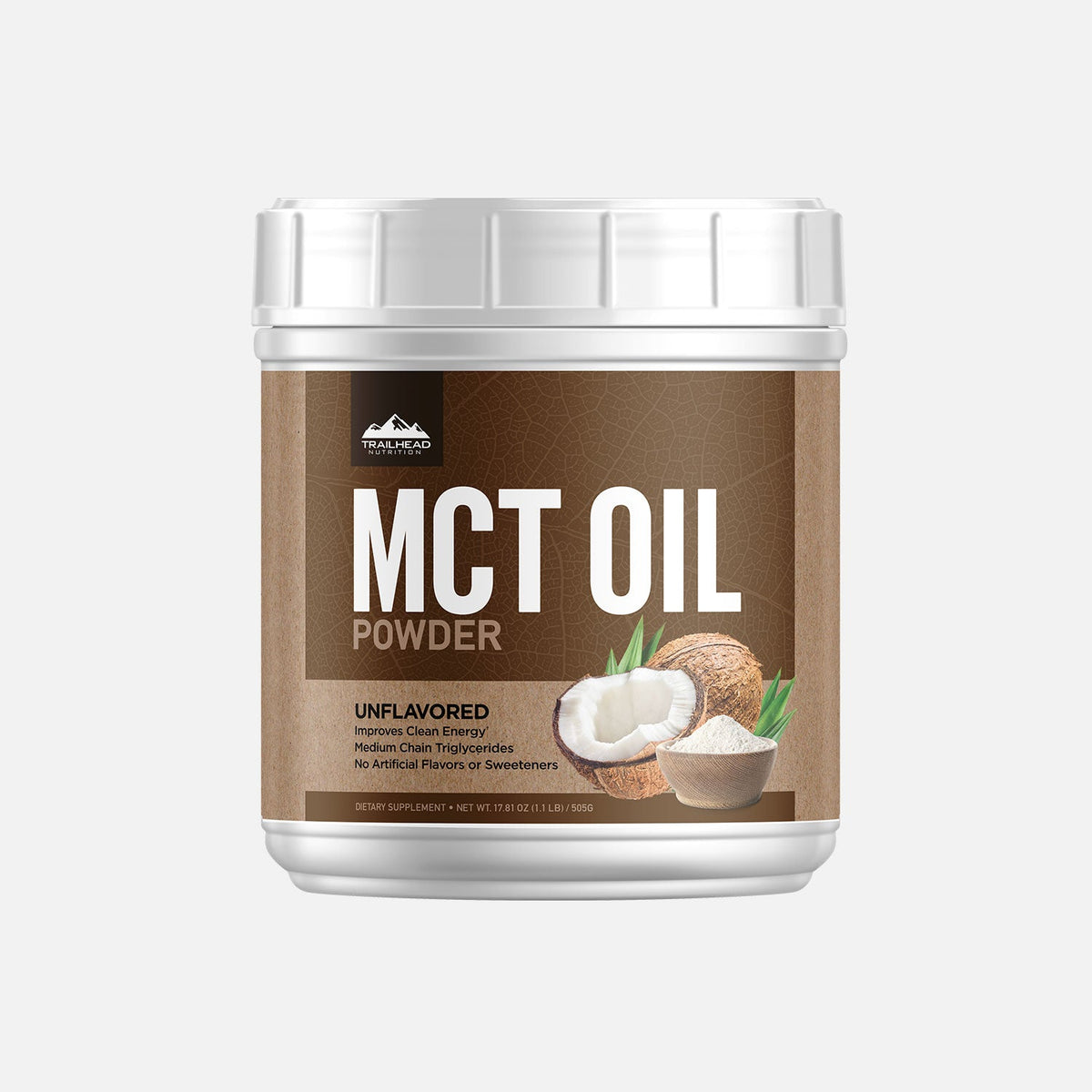 Trailhead Nutrition MCT Oil Powder Unflavored supplement