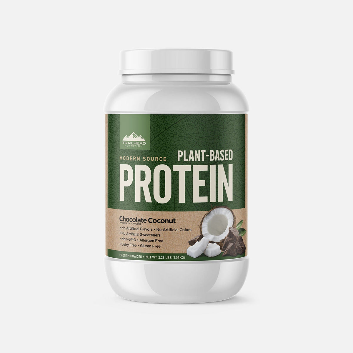 Trailhead Nutrition Modern Source Protein Chocolate Coconut supplement