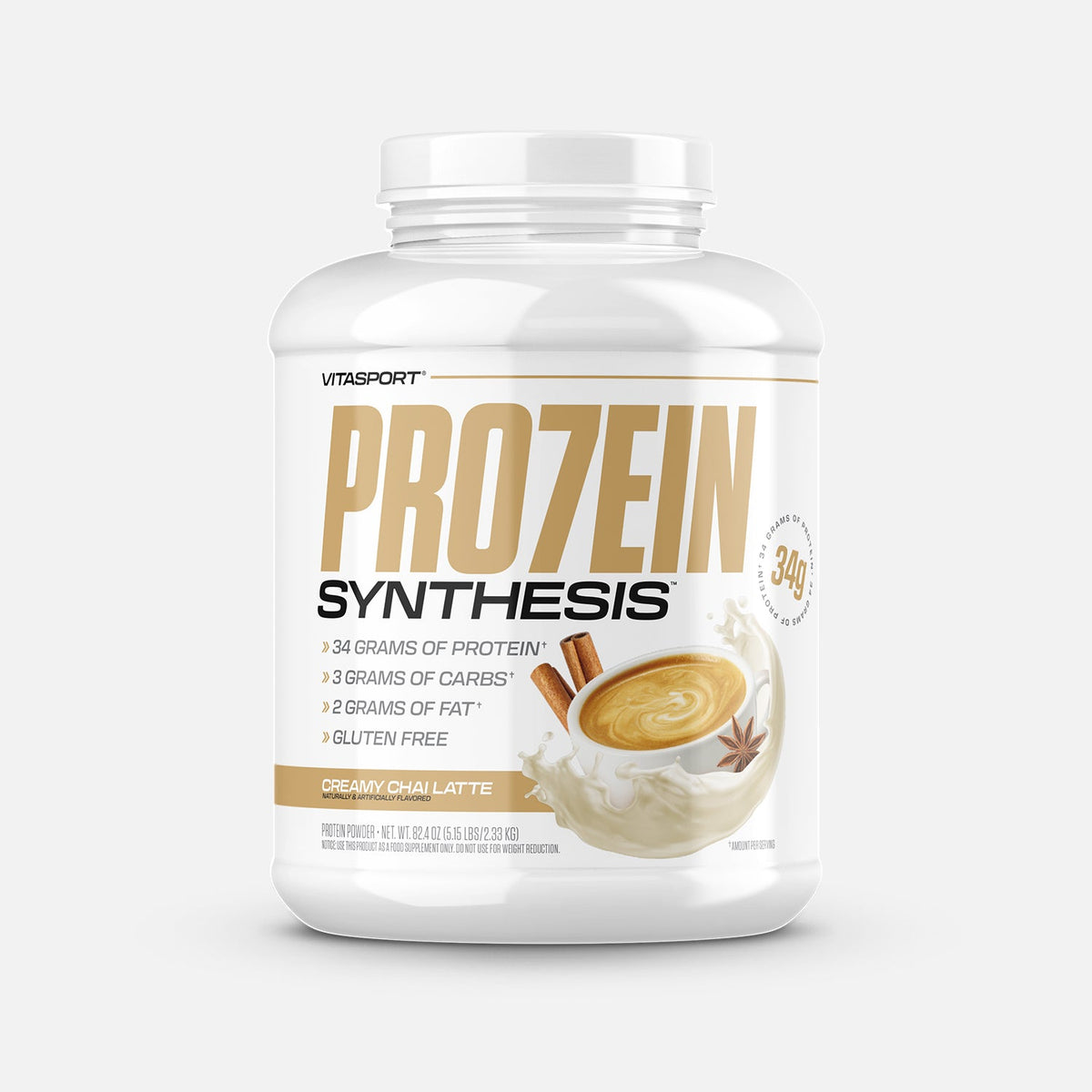 Vitasport PRO7EIN Synthesis Creamy Chai Latte (5lb) supplement