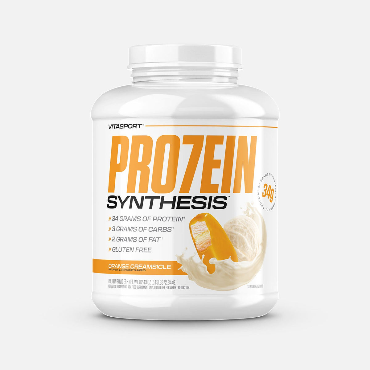 Vitasport PRO7EIN Synthesis Orange Creamsicle (5lb) supplement