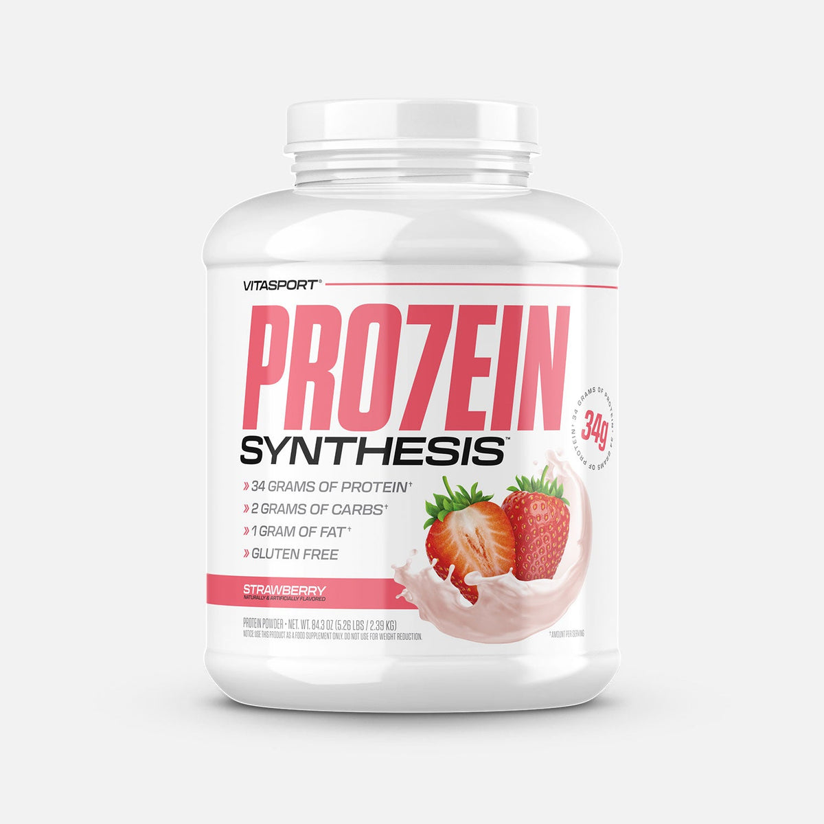 Vitasport PRO7EIN Synthesis Strawberry (5lb) supplement