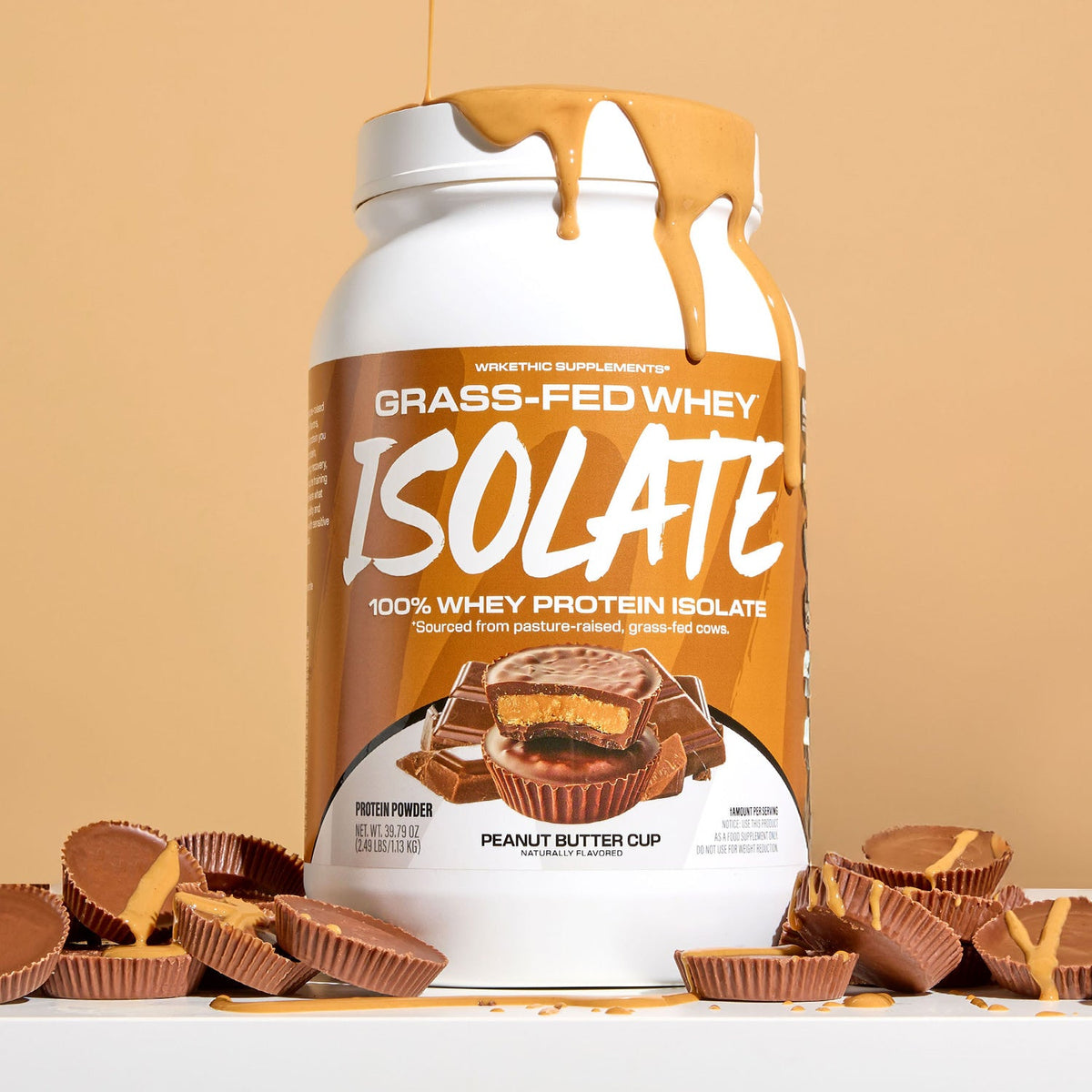 WRKETHIC Supplements Grass-Fed Whey Isolate supplement
