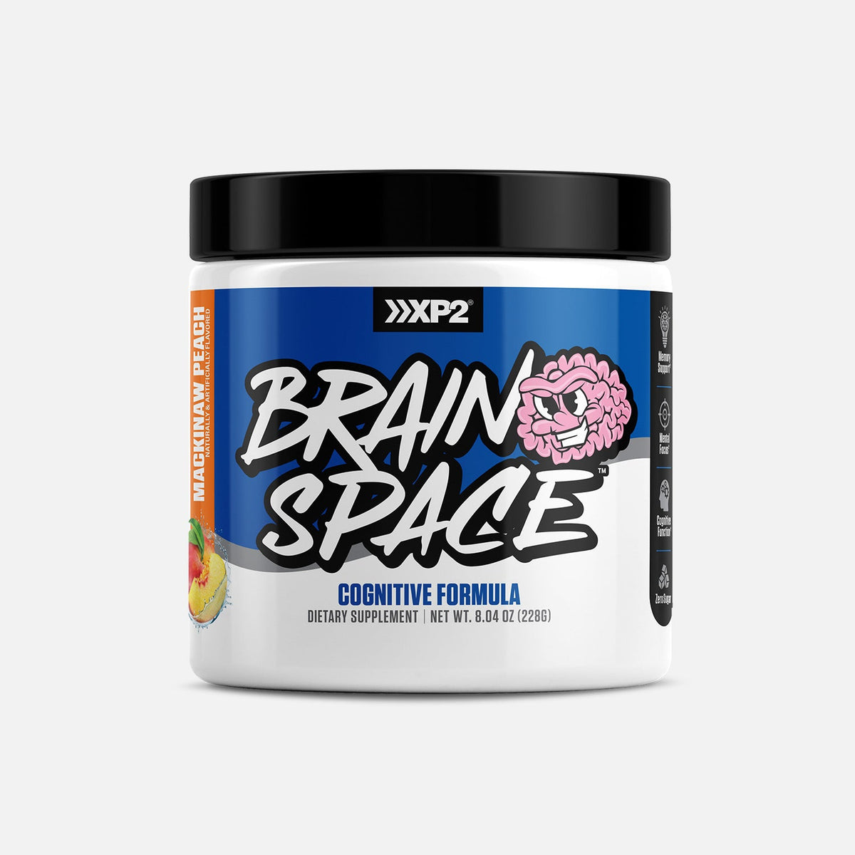 Xcelerated Performance Products Brainspace Mackinaw Peach (Caffeine free) supplement