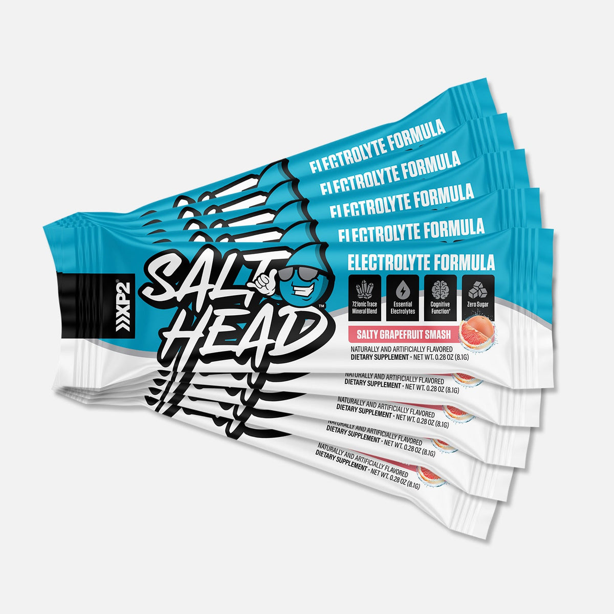 Xcelerated Performance Products Salthead Stick Packs Salty Grapefruit Smash (12 Stick Packs) supplement