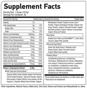 NATURE'S SUPERGREENS